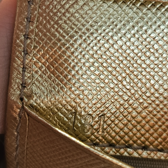 Prada Gold Metallic 6 Ring Key Case - Picture 10 of 11